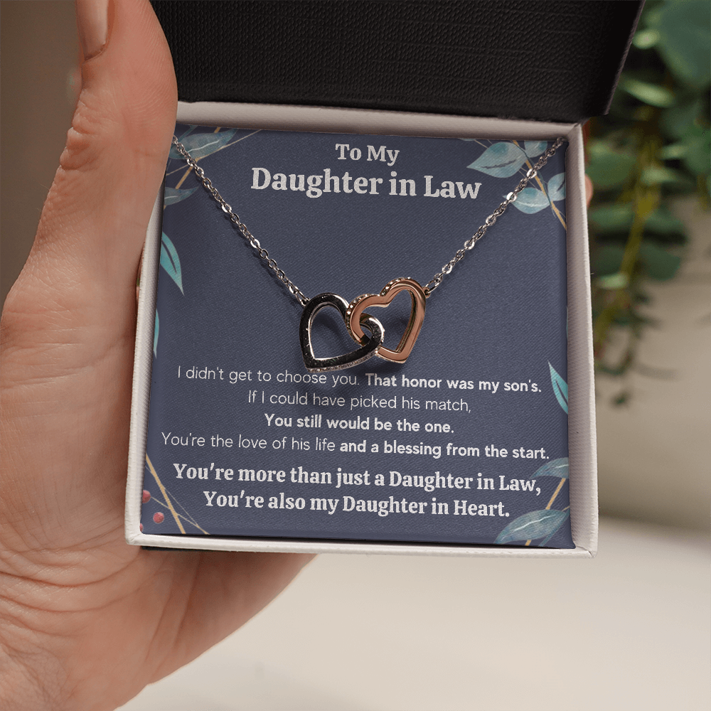 Daughter in Law Interlocking - ON CLOUD NINE GIFTS