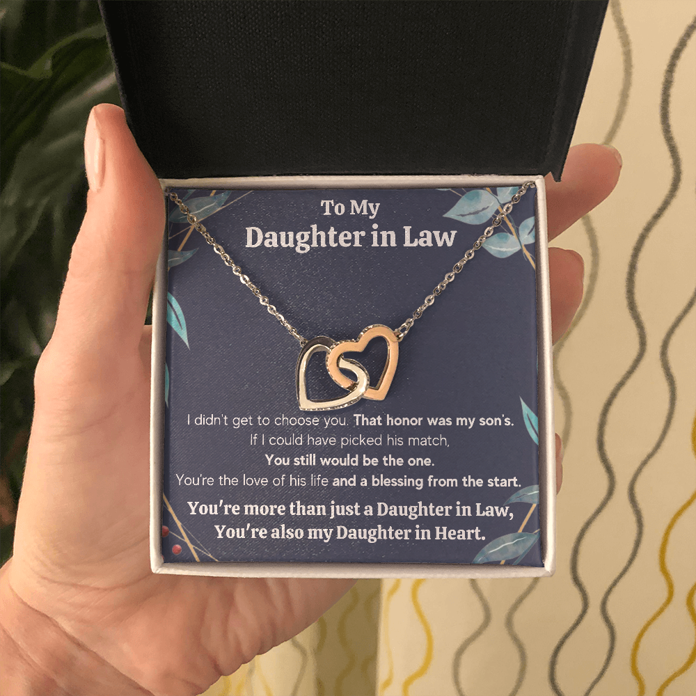 Daughter in Law Interlocking - ON CLOUD NINE GIFTS