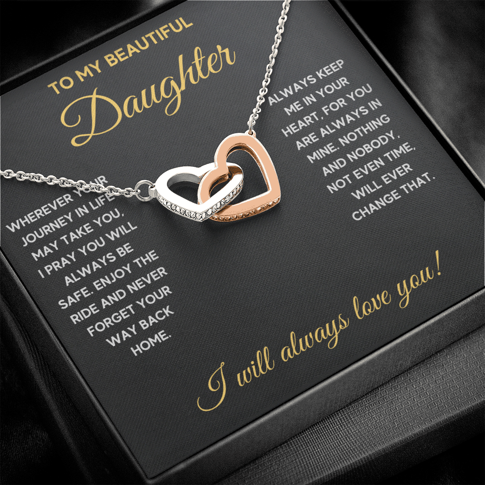 Daughter birthday gift, father daughter necklace, jewelry for daughter, gift for daughter from dad, daughter necklace from dad - ON CLOUD NINE GIFTS