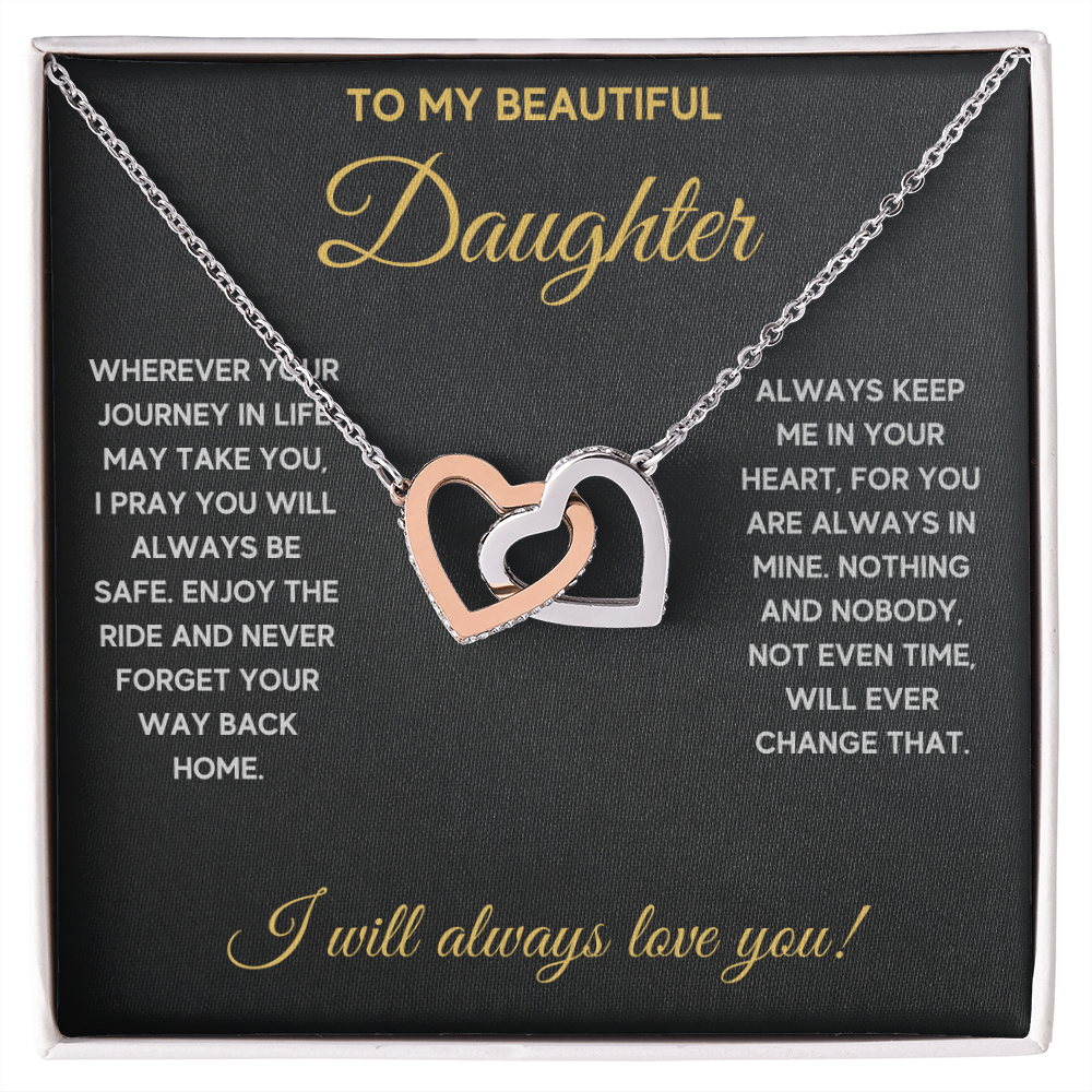 Daughter birthday gift, father daughter necklace, jewelry for daughter, gift for daughter from dad, daughter necklace from dad - ON CLOUD NINE GIFTS