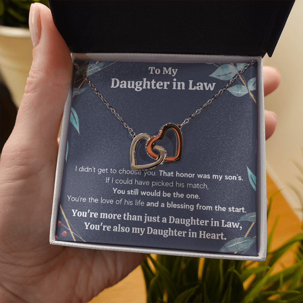Daughter in Law Interlocking - ON CLOUD NINE GIFTS