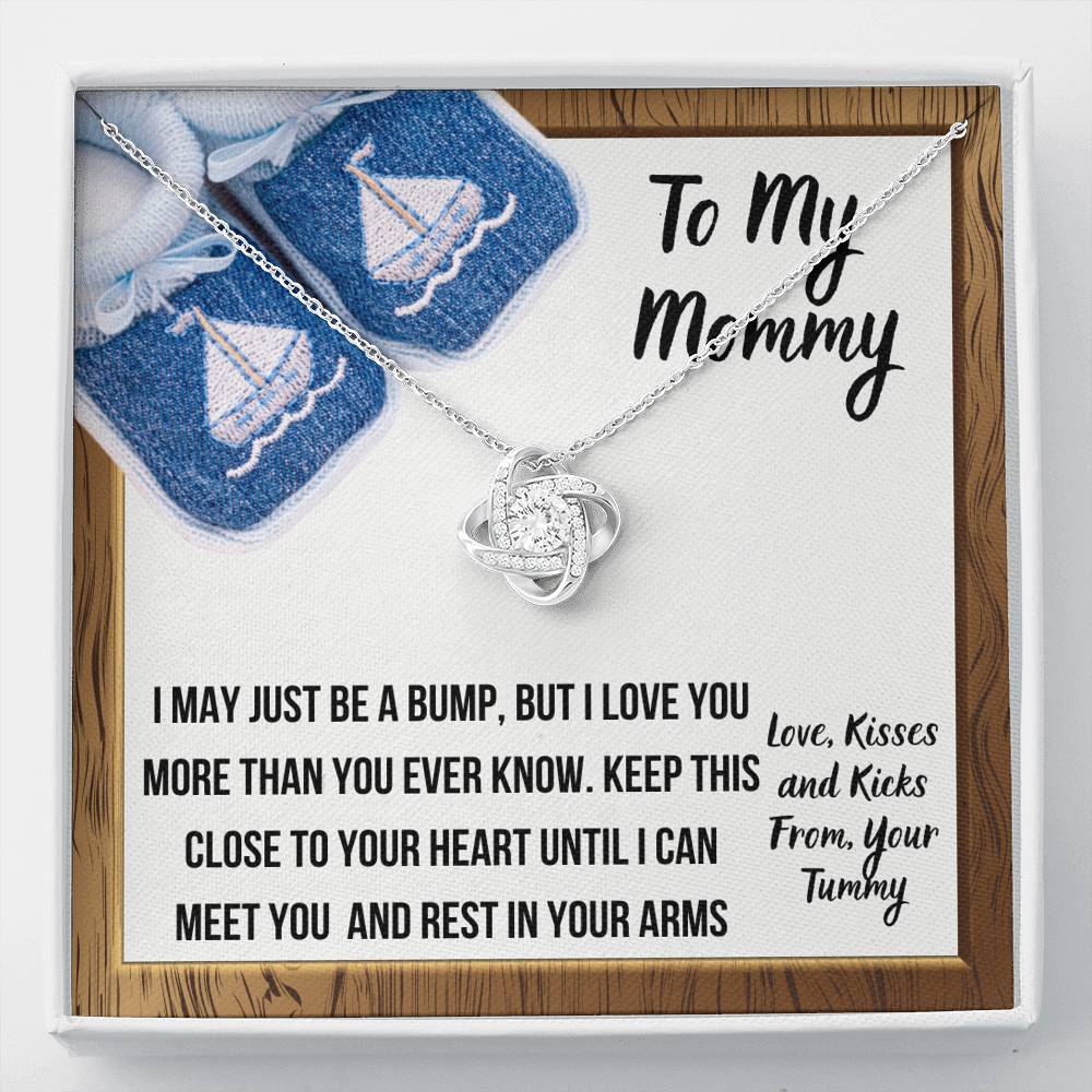 TO MY MOMMY "NAUTIC" LOVE KNOT NECKLACE GIFT SET - ON CLOUD NINE GIFTS