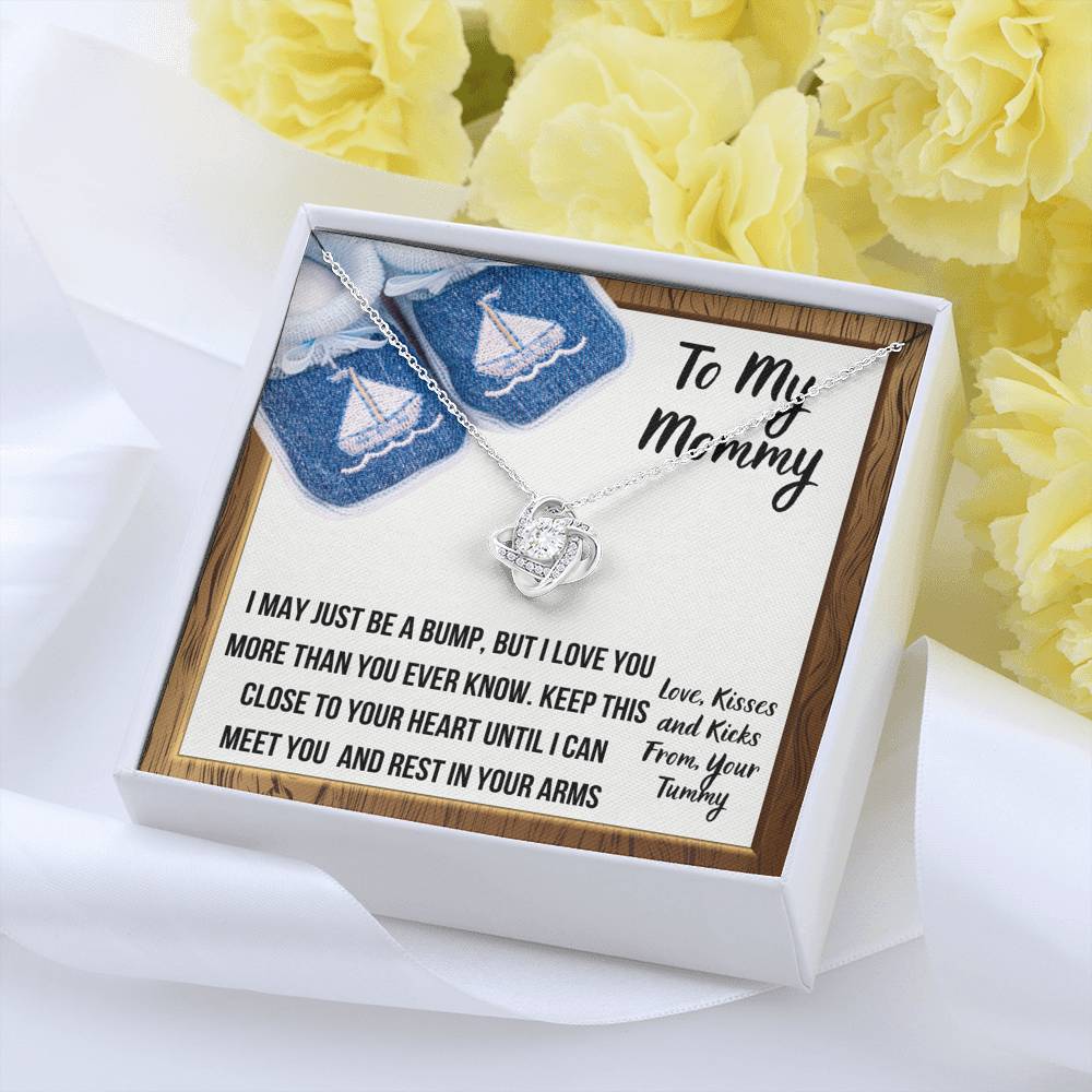 TO MY MOMMY "NAUTIC" LOVE KNOT NECKLACE GIFT SET - ON CLOUD NINE GIFTS