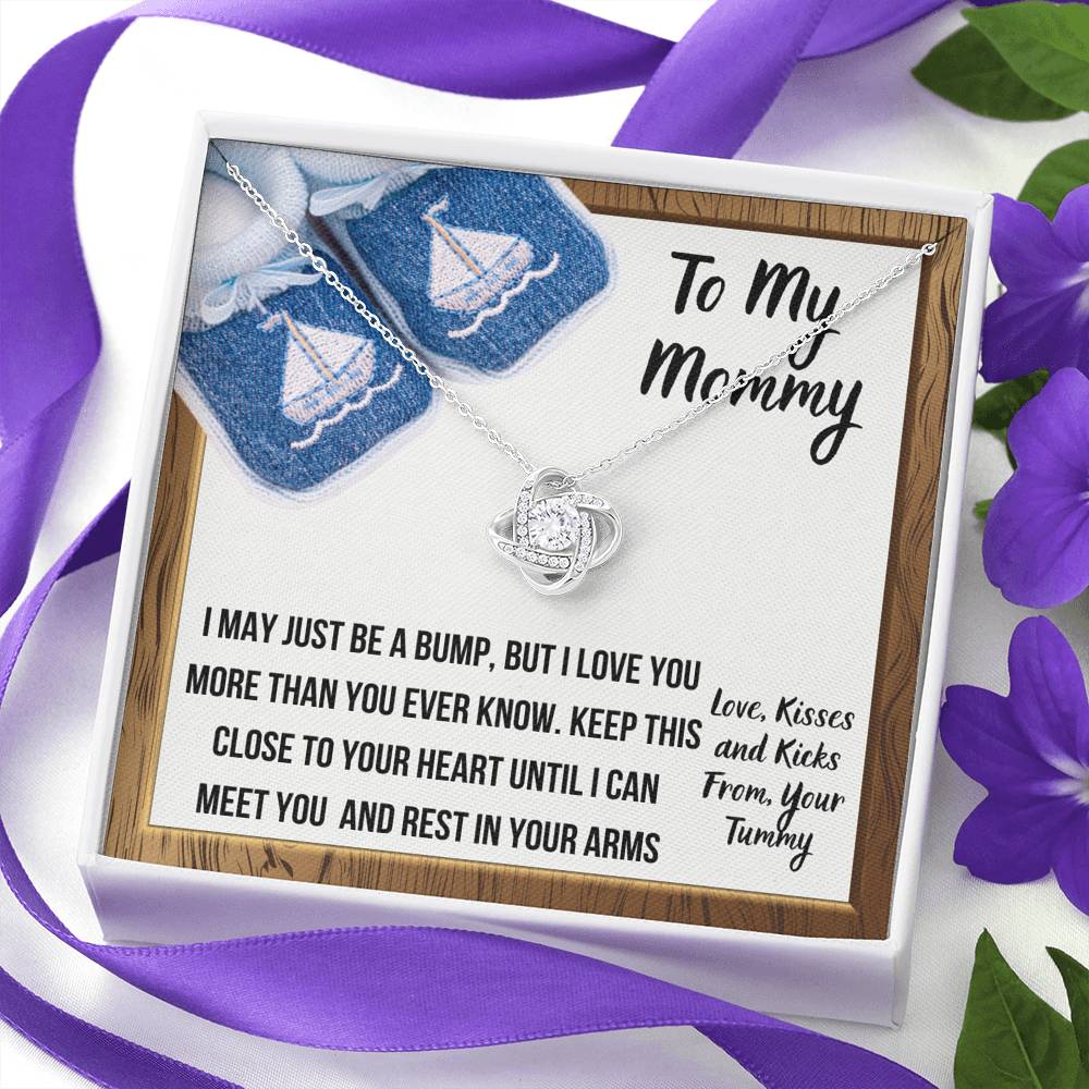 TO MY MOMMY "NAUTIC" LOVE KNOT NECKLACE GIFT SET - ON CLOUD NINE GIFTS
