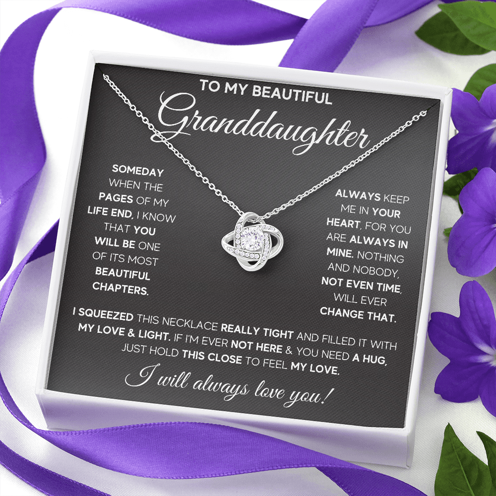 GRANDDAUGHTER NECKLACE - ON CLOUD NINE GIFTS