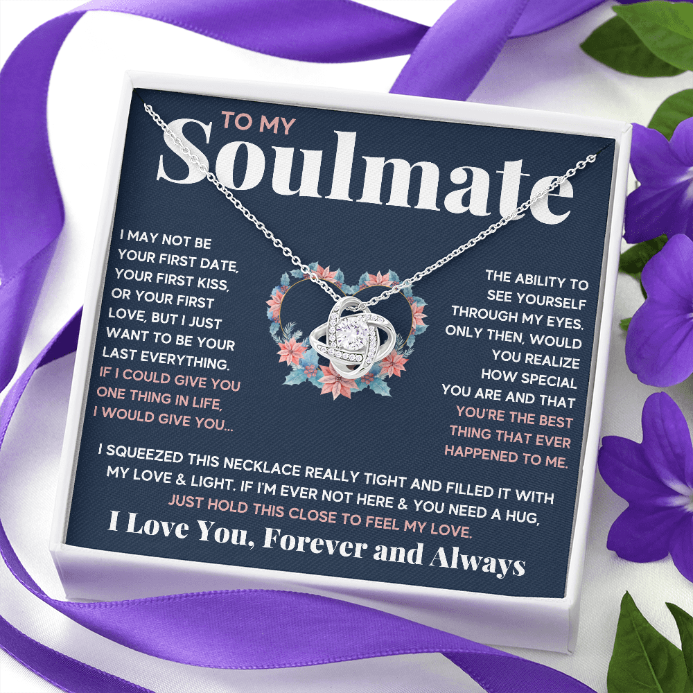 Blue Squeeze Knot Box with Earrings - ON CLOUD NINE GIFTS