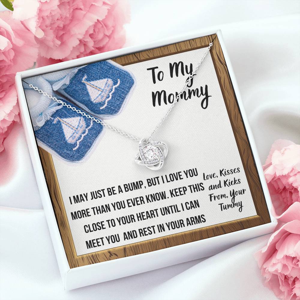 TO MY MOMMY "NAUTIC" LOVE KNOT NECKLACE GIFT SET - ON CLOUD NINE GIFTS