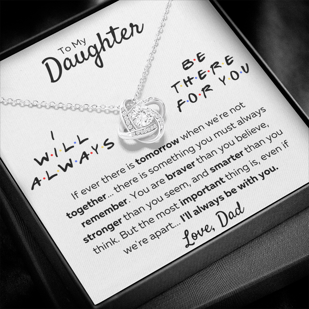 daughter birthday gift, father daughter necklace, jewelry for daughter, gift for daughter from dad, daughter necklace from dad - ON CLOUD NINE GIFTS