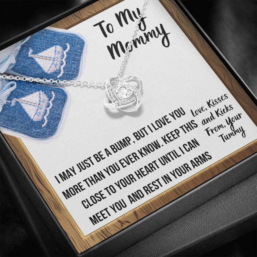 TO MY MOMMY "NAUTIC" LOVE KNOT NECKLACE GIFT SET - ON CLOUD NINE GIFTS