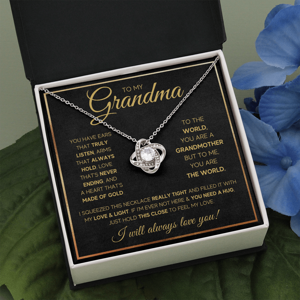 Gold Squeezed Knot - ON CLOUD NINE GIFTS