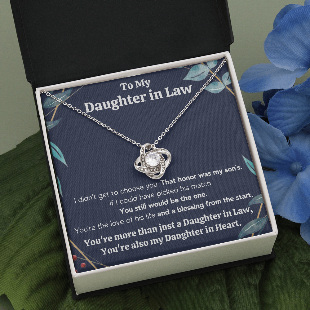 Daughter in Law Honor Necklace Gift Set - ON CLOUD NINE GIFTS