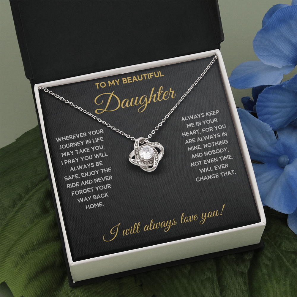21st birthday gifts for daughter, to my daughter necklace, mother daughter jewelry gold, gift from dad to daughter - ON CLOUD NINE GIFTS