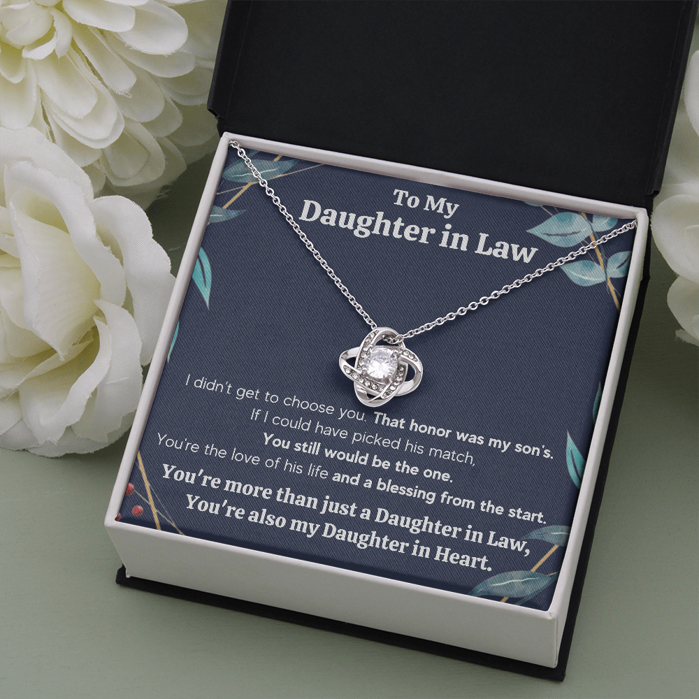 Daughter in Law Honor Necklace Gift Set - ON CLOUD NINE GIFTS