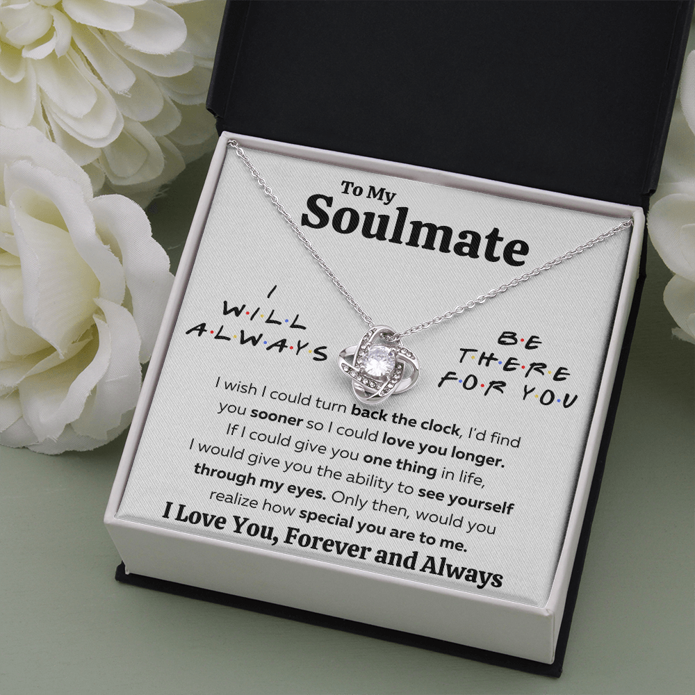 SOULMATE FRIENDS LOVE KNOT NECKLACE GIFT SET - ON CLOUD NINE GIFTS