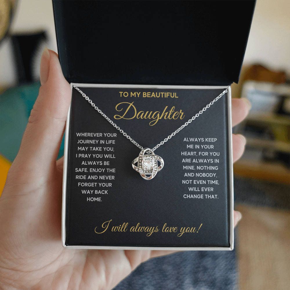 21st birthday gifts for daughter, to my daughter necklace, mother daughter jewelry gold, gift from dad to daughter - ON CLOUD NINE GIFTS