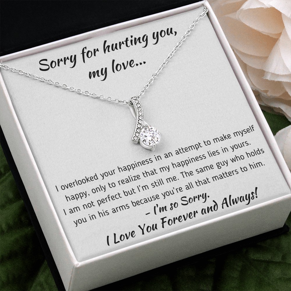 TO MY SOULMATE APOLOGY ALLURING BEAUTY NECKLACE GIFT SET - ON CLOUD NINE GIFTS