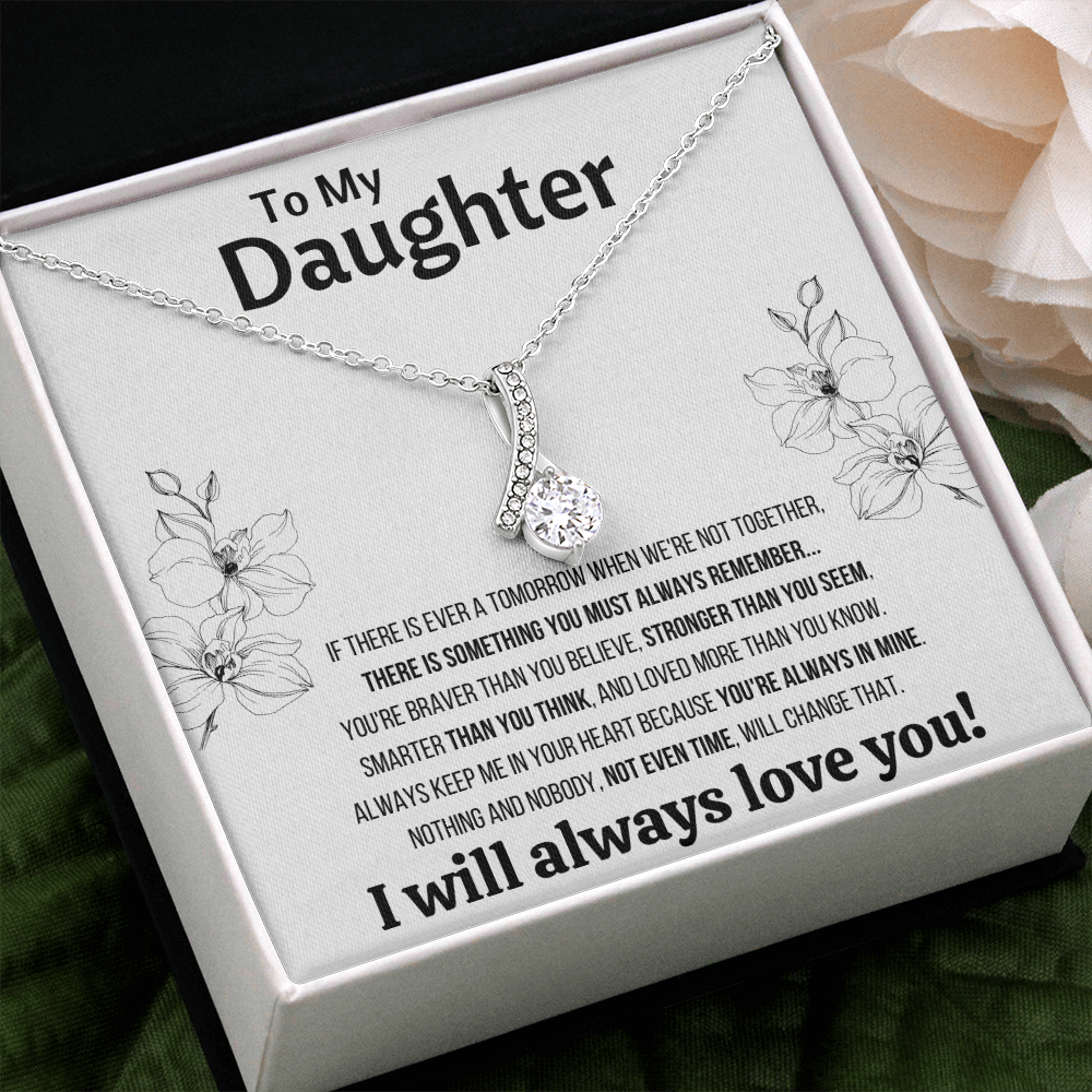 Birthday gifts for daughter, mother daughter necklace, mom daughter jewelry, mom to daughter mothers day gift, daughter necklace from dad - ON CLOUD NINE GIFTS