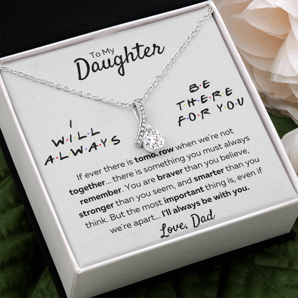 daughter gift from dad, 18th birthday gifts for daughter, daughter necklace from dad, daughter father jewelry, gifts from dad - ON CLOUD NINE GIFTS