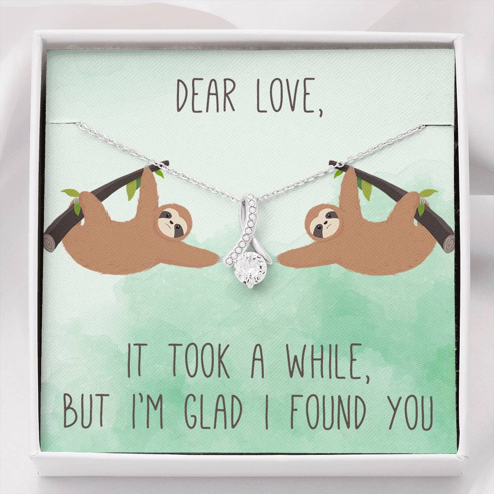 DEAR LOVE "A WHILE" ALLURING BEAUTY NECKLACE GIFT SET - ON CLOUD NINE GIFTS
