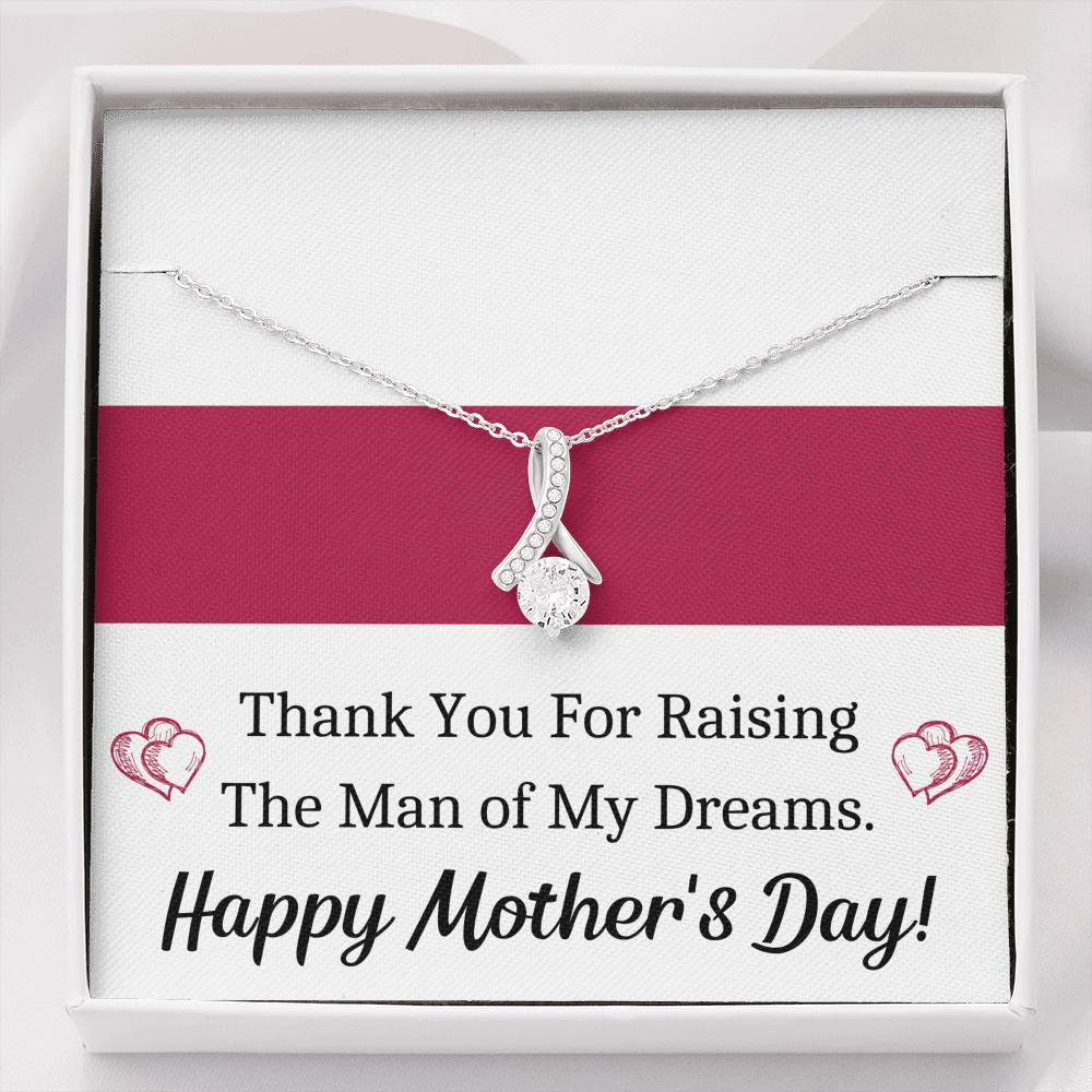 TO MY FUTURE MOTHER IN LAW MAN OF MY DREAMS ALLURING BEAUTY NECKLACE GIFT SET - ON CLOUD NINE GIFTS