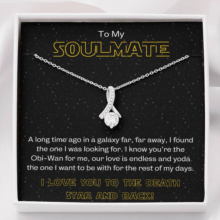 TO MY SOULMATE "GALAXY" ALLURING BEAUTY NECKLACE GIFT SET - ON CLOUD NINE GIFTS