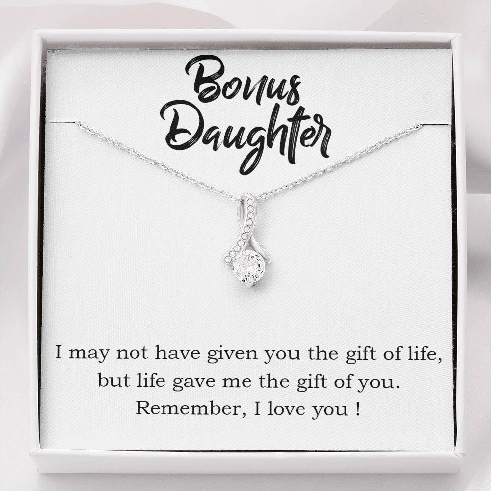 BONUS DAUGHTER "THE GIFT OF YOU" ALLURING BEAUTY NECKLACE GIFT SET - ON CLOUD NINE GIFTS