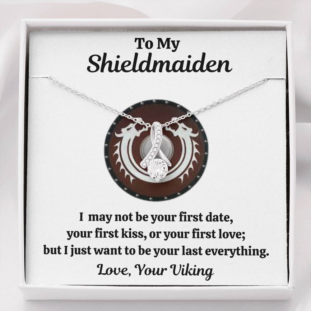 TO MY SHIELDMAIDEN "LAST EVERYTHING - RED" ALLURING BEAUTY NECKLACE GIFT SET - ON CLOUD NINE GIFTS