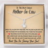 TO MY FUTURE MOTHER IN LAW SHARING ALLURING BEAUTY NECKLACE GIFT SET - ON CLOUD NINE GIFTS