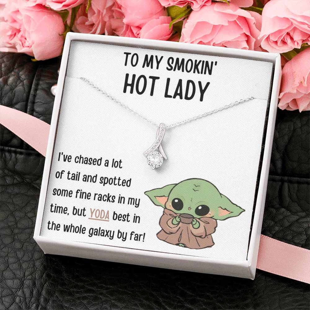 TO MY SMOKIN HOT LADY "TAIL- GALAXY" ALLURING BEAUTY NECKLACE GIFT SET - ON CLOUD NINE GIFTS