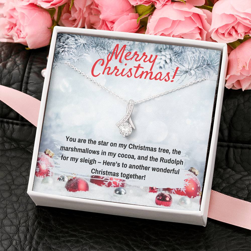 MERRY CHRISTMAS ALLURING BEAUTY NECKLACE GIFT SET - ON CLOUD NINE GIFTS