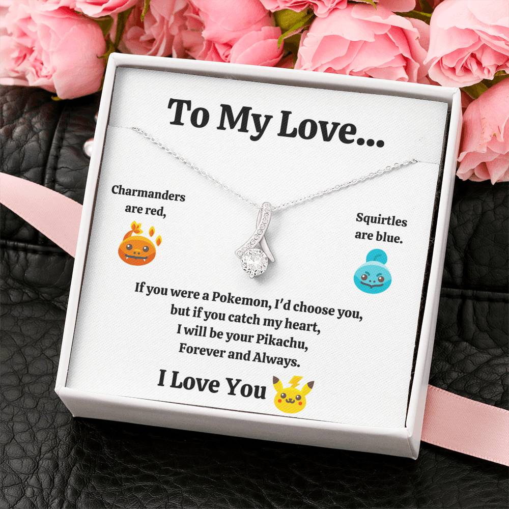 TO MY LOVE "CATCH MY HEART" ALLURING BEAUTY NECKLACE GIFT SET - ON CLOUD NINE GIFTS