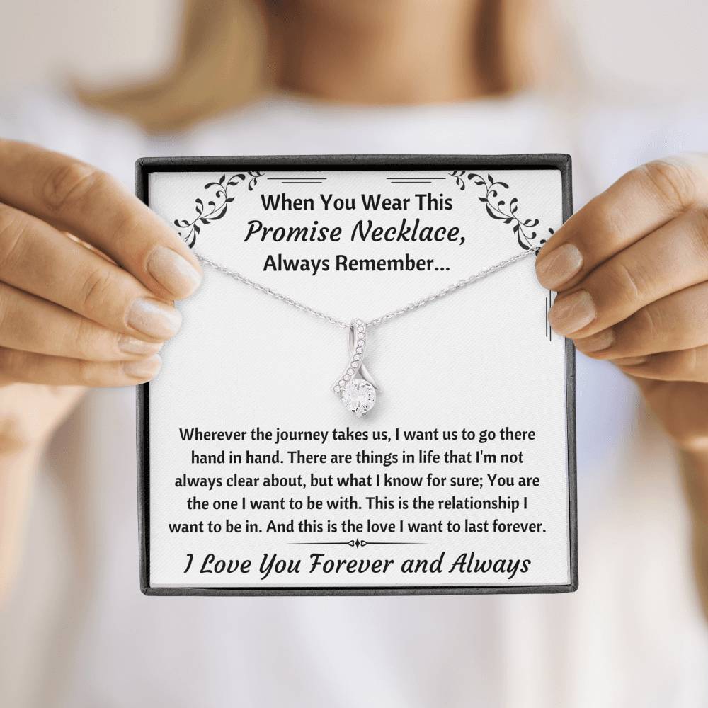 TO MY LOVE "PROMISE NECKLACE" ALLURING BEAUTY NECKLACE GIFT SET - ON CLOUD NINE GIFTS