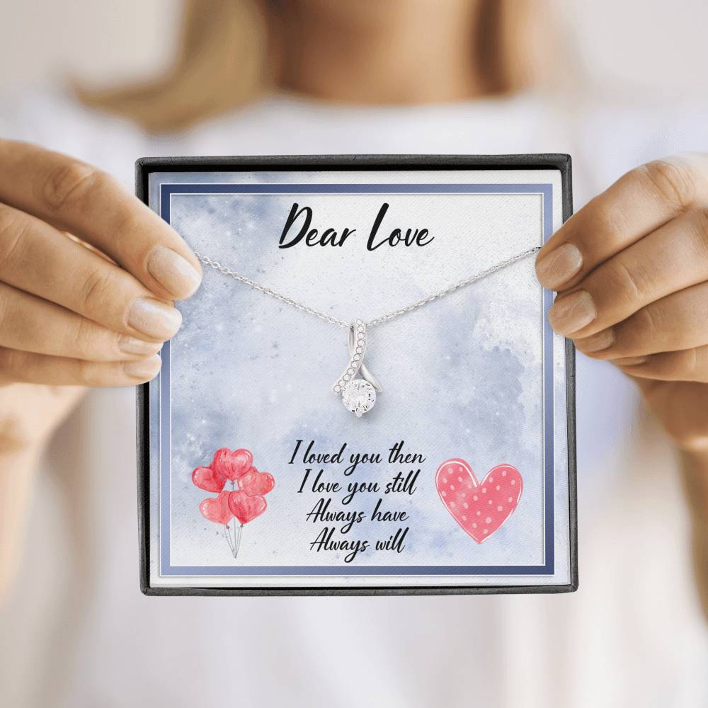 DEAR WIFE "LOVE YOU STILL" ALLURING BEAUTY NECKLACE GIFT SET - ON CLOUD NINE GIFTS