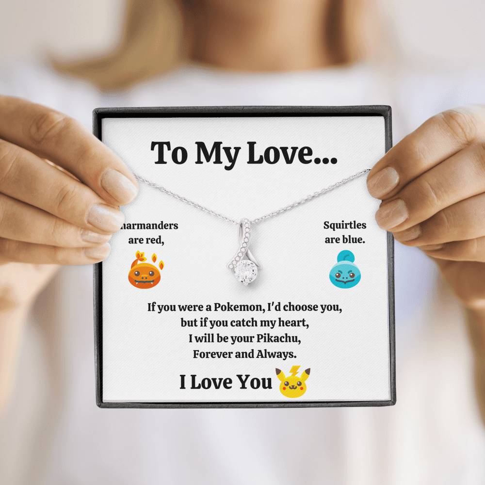 TO MY LOVE "CATCH MY HEART" ALLURING BEAUTY NECKLACE GIFT SET - ON CLOUD NINE GIFTS