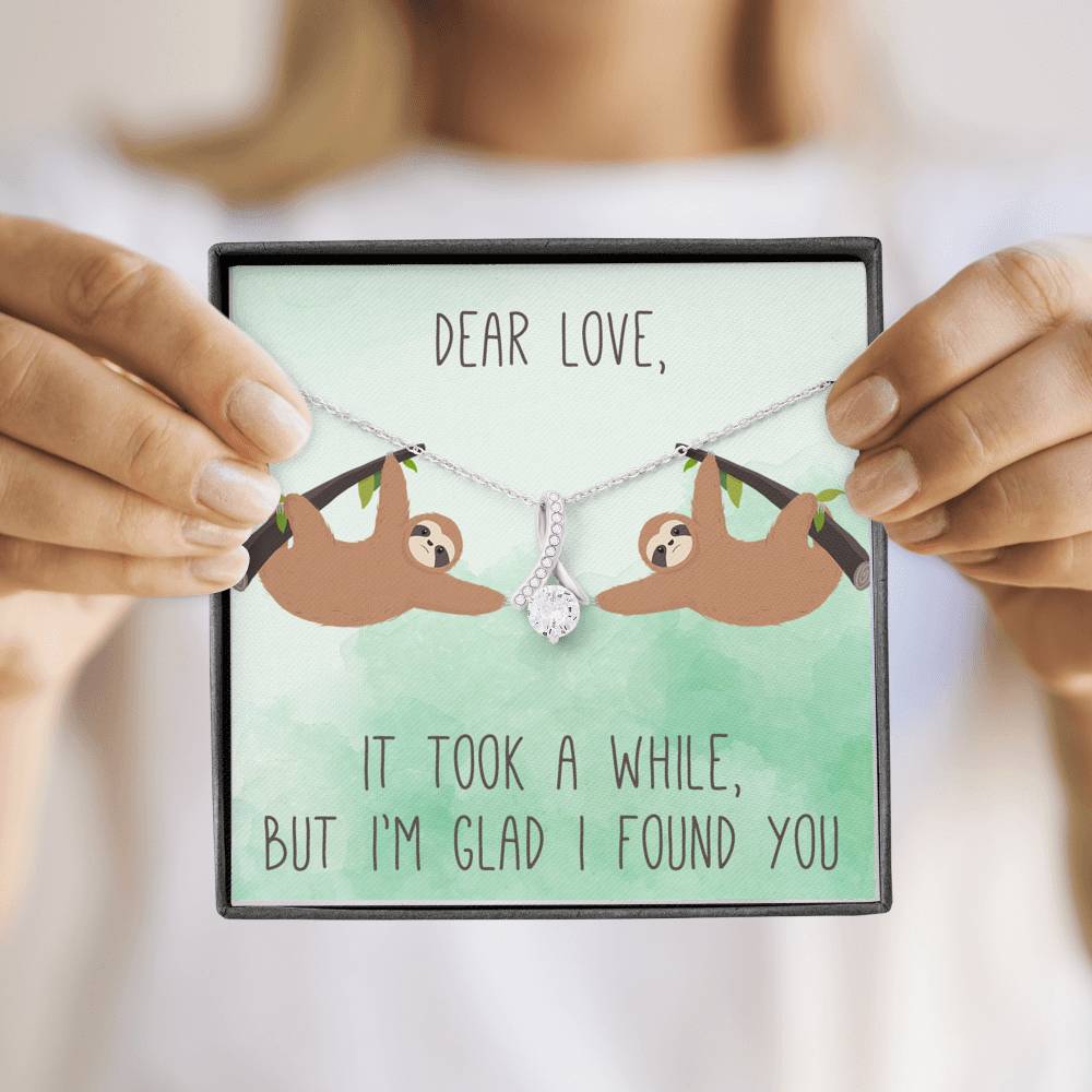 DEAR LOVE "A WHILE" ALLURING BEAUTY NECKLACE GIFT SET - ON CLOUD NINE GIFTS