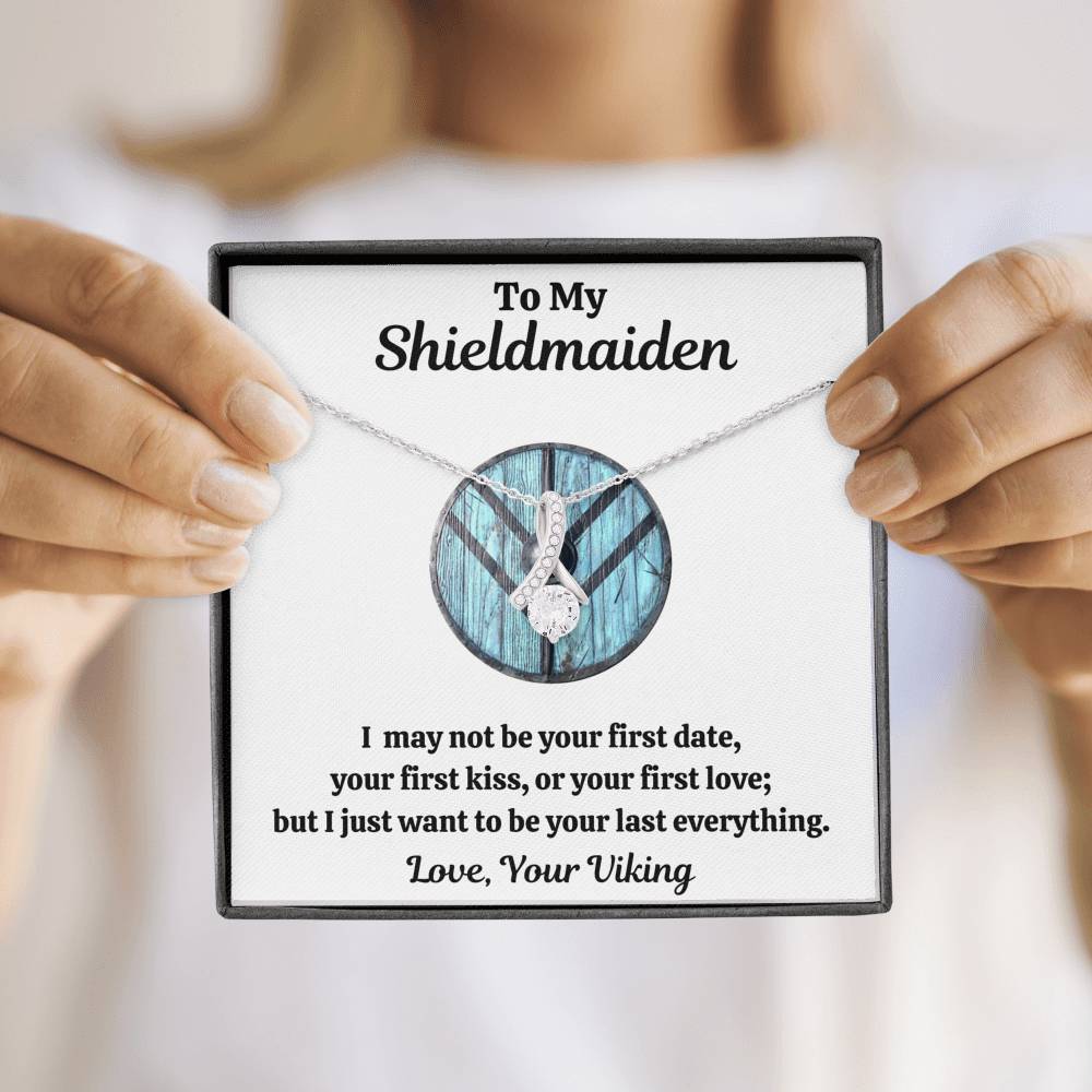 TO MY SHIELDMAIDEN "LAST EVERYTHING - BLUE" ALLURING BEAUTY NECKLACE GIFT SET - ON CLOUD NINE GIFTS