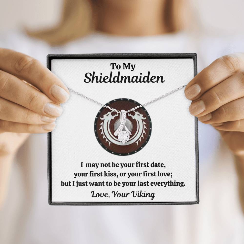 TO MY SHIELDMAIDEN "LAST EVERYTHING - RED" ALLURING BEAUTY NECKLACE GIFT SET - ON CLOUD NINE GIFTS
