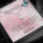 TO MY GIRLFRIEND "CHOOSE" ALLURING BEAUTY NECKLACE GIFT SET - ON CLOUD NINE GIFTS