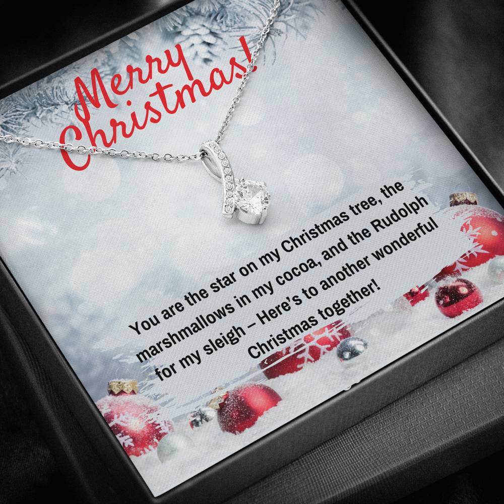 MERRY CHRISTMAS ALLURING BEAUTY NECKLACE GIFT SET - ON CLOUD NINE GIFTS