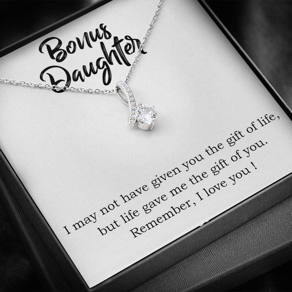BONUS DAUGHTER "THE GIFT OF YOU" ALLURING BEAUTY NECKLACE GIFT SET - ON CLOUD NINE GIFTS