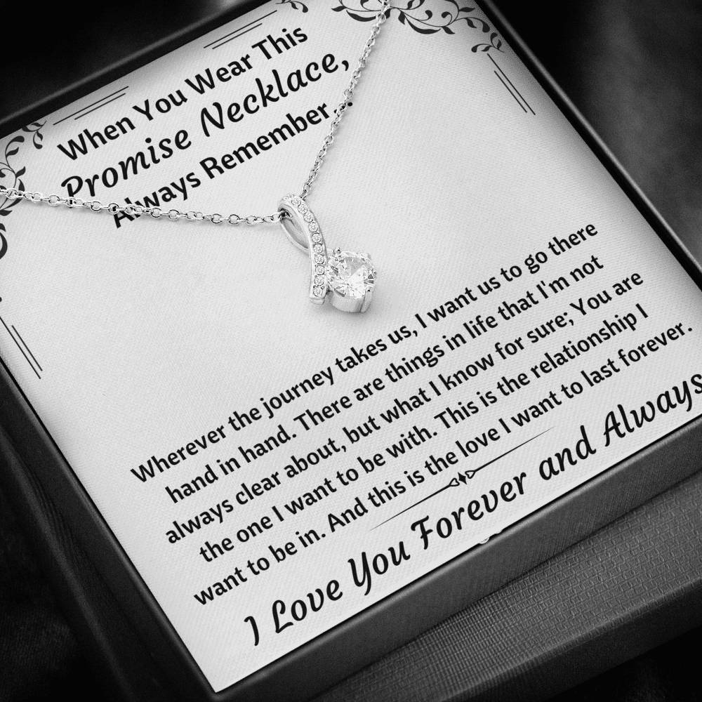 TO MY LOVE "PROMISE NECKLACE" ALLURING BEAUTY NECKLACE GIFT SET - ON CLOUD NINE GIFTS