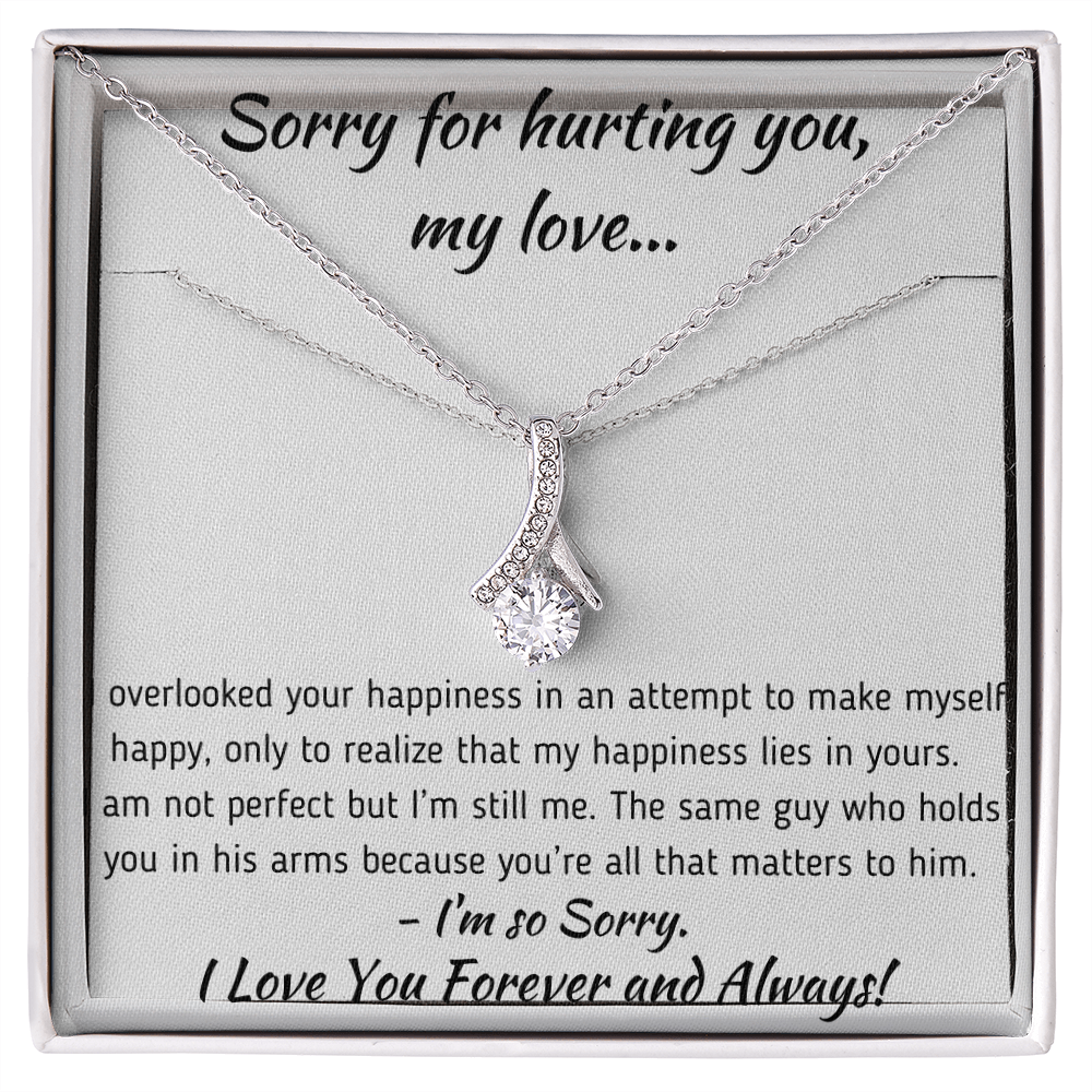TO MY SOULMATE APOLOGY ALLURING BEAUTY NECKLACE GIFT SET - ON CLOUD NINE GIFTS