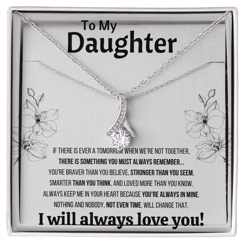 Birthday gifts for daughter, mother daughter necklace, mom daughter jewelry, mom to daughter mothers day gift, daughter necklace from dad - ON CLOUD NINE GIFTS
