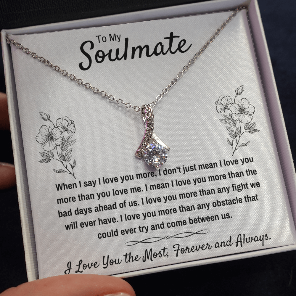 TO MY SOULMATE MOST ALLURING BEAUTY NECKLACE GIFT SET - ON CLOUD NINE GIFTS