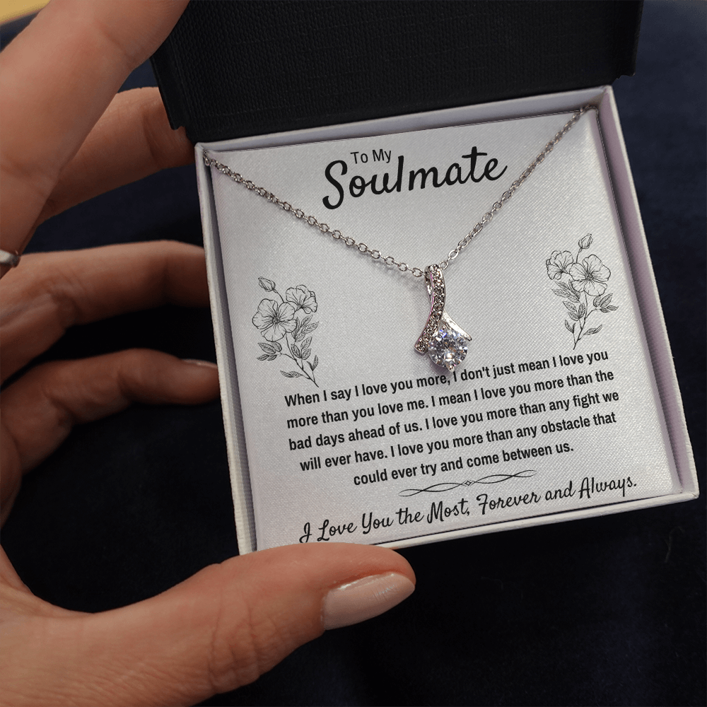 TO MY SOULMATE MOST ALLURING BEAUTY NECKLACE GIFT SET - ON CLOUD NINE GIFTS