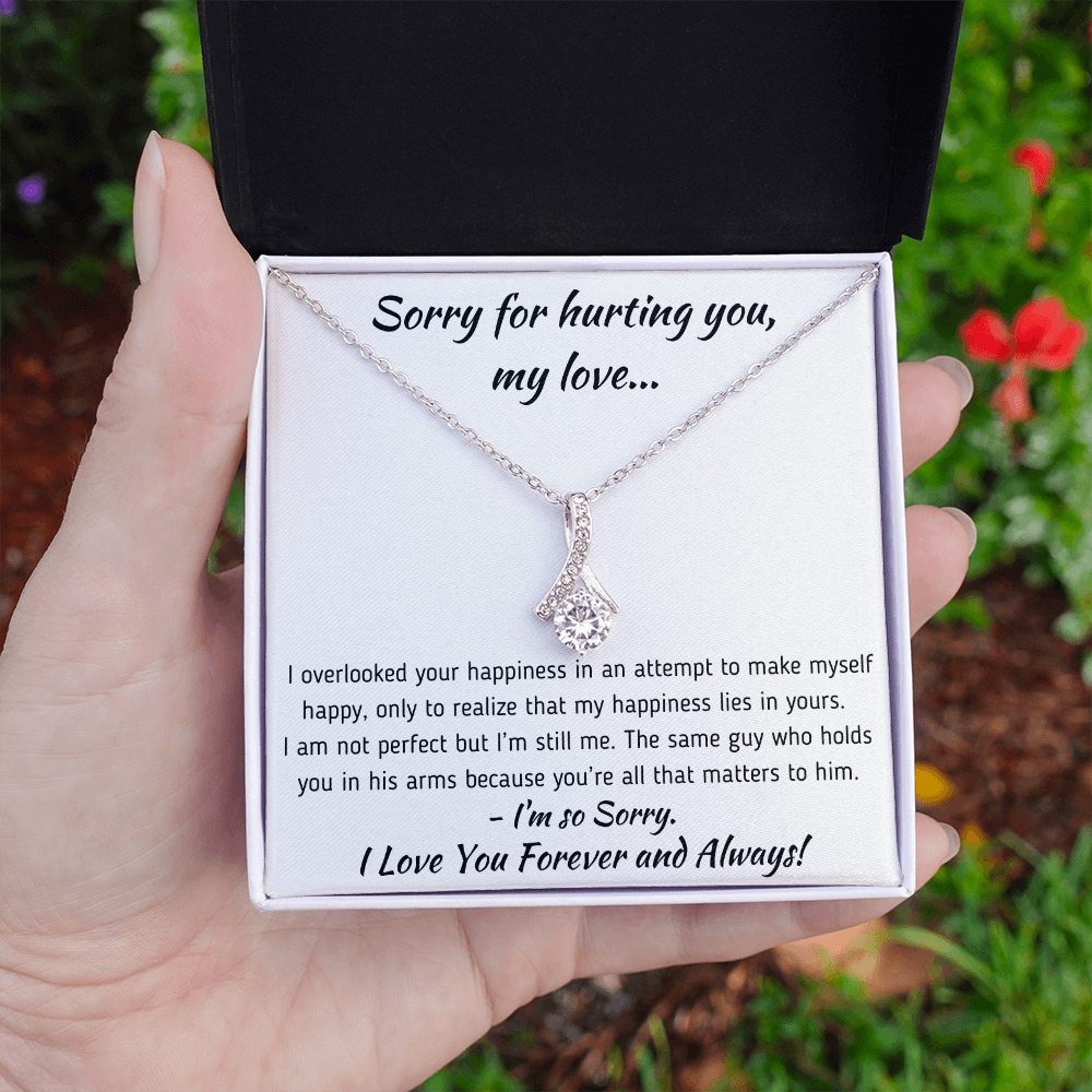 TO MY SOULMATE APOLOGY ALLURING BEAUTY NECKLACE GIFT SET - ON CLOUD NINE GIFTS