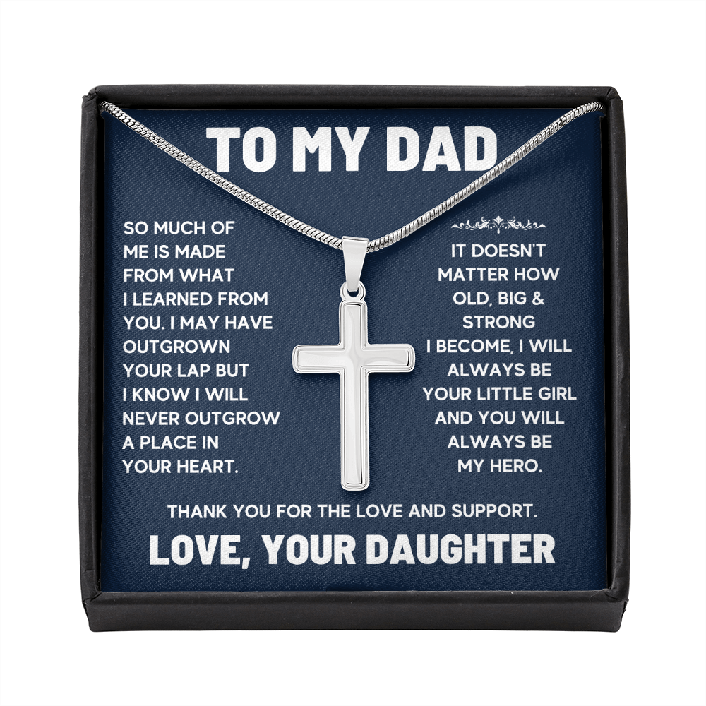 For dad from daughter, gifts for him dad, awesome dad, dad birthday gifts from kids, cheesy gifts for dad, fathers day gifts for dad chain - ON CLOUD NINE GIFTS