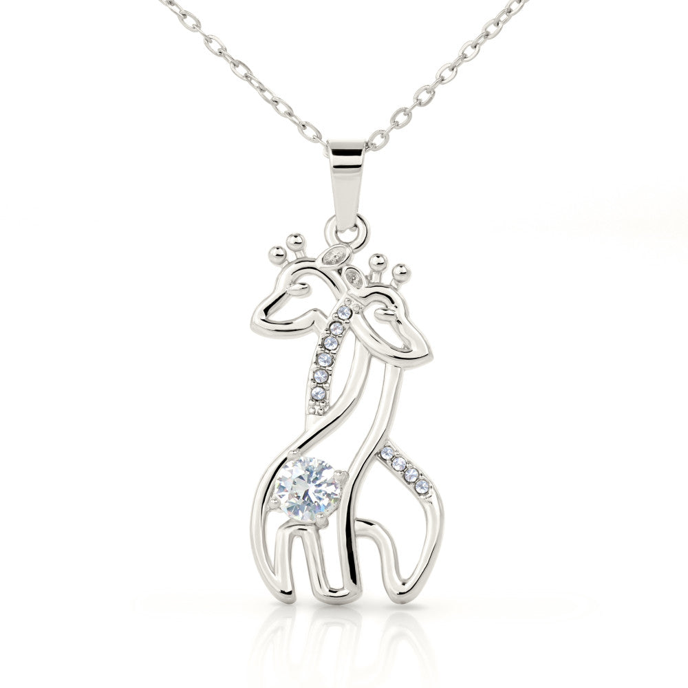 TO MY DAUGHTER "FROM, YOUR LEGENDADDY" GIRAFFE NECKLACE GIFT SET - ON CLOUD NINE GIFTS