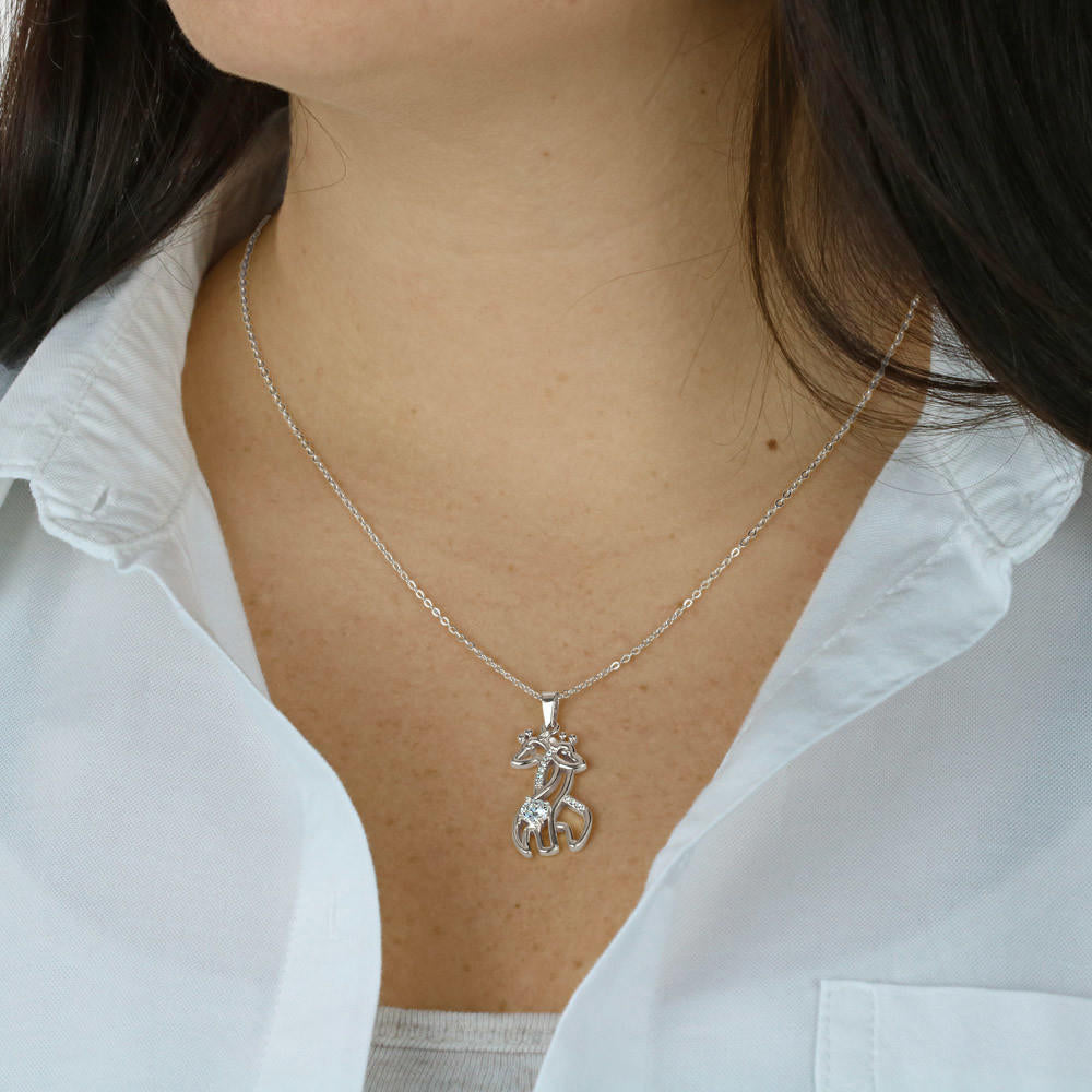 GRADUATION GIRAFFE NECKLACE GIFT SET - ON CLOUD NINE GIFTS