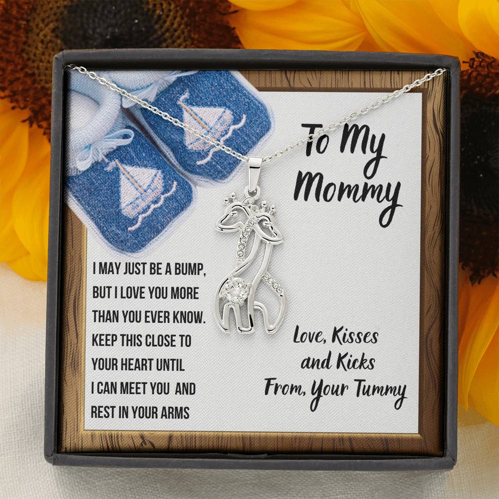 TO MY MOMMY "NAUTIC" GIRAFFE NECKLACE GIFT SET - ON CLOUD NINE GIFTS
